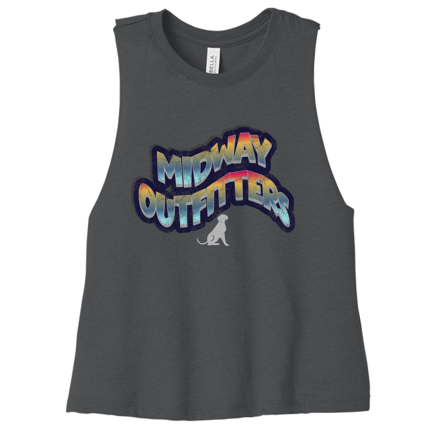 DARK GRY HEATHER - FRONT