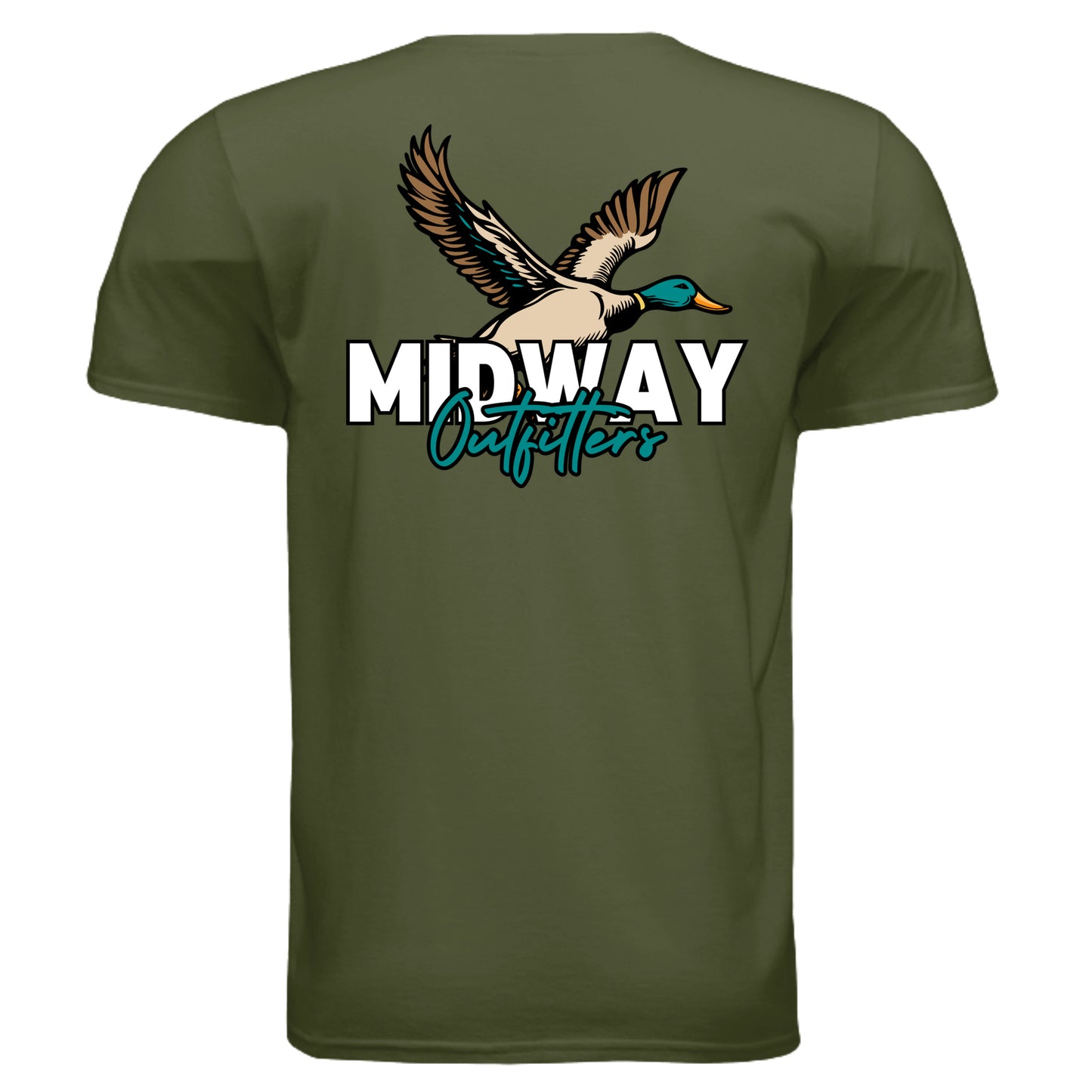 MILITARY GREEN - G640 - BACK