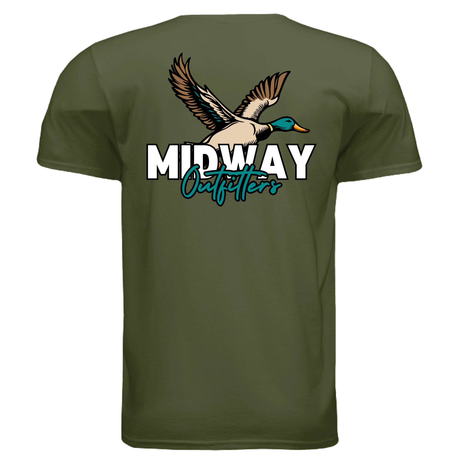 MILITARY GREEN - G640 - BACK