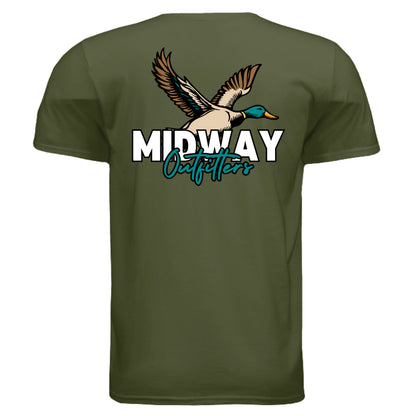 MILITARY GREEN - G640 - BACK